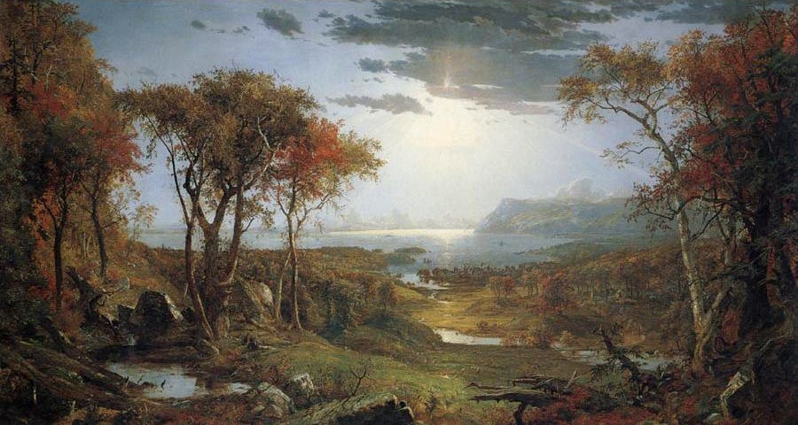 Jasper Francis Cropsey Autnmn on the Hudson River